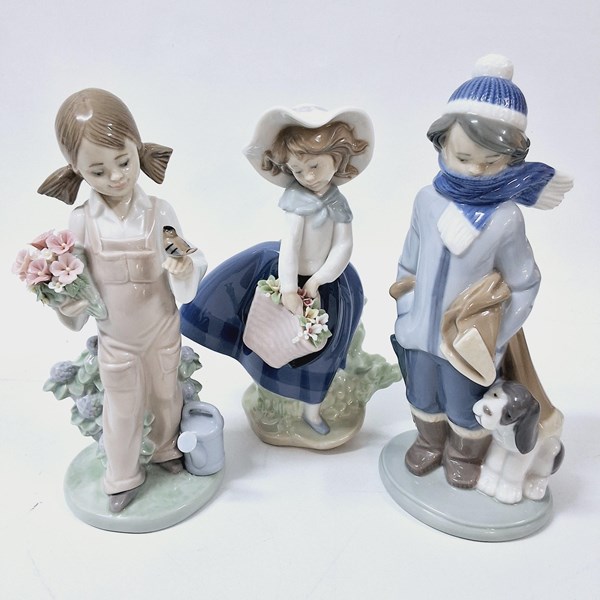 Lot 1309 - LLADRO FIGURES