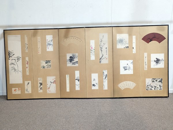 Lot 18 - JAPANESE SCREEN