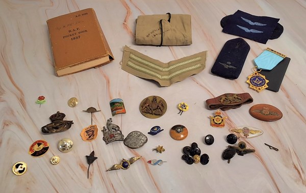 Lot 1086 - MILITARY BADGES