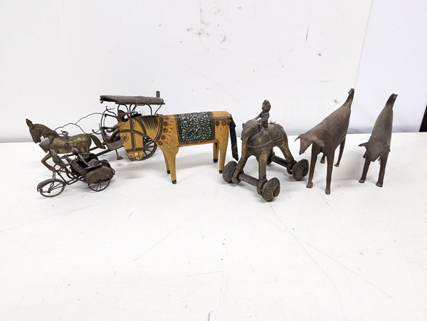 Lot 1325 - METAL FIGURES