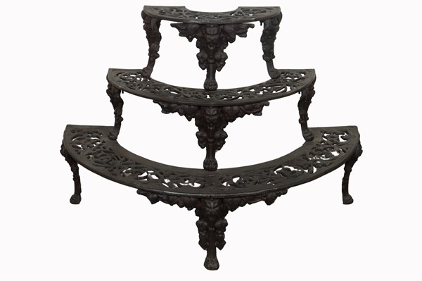 Lot 140 - CAST IRON PLANT STAND