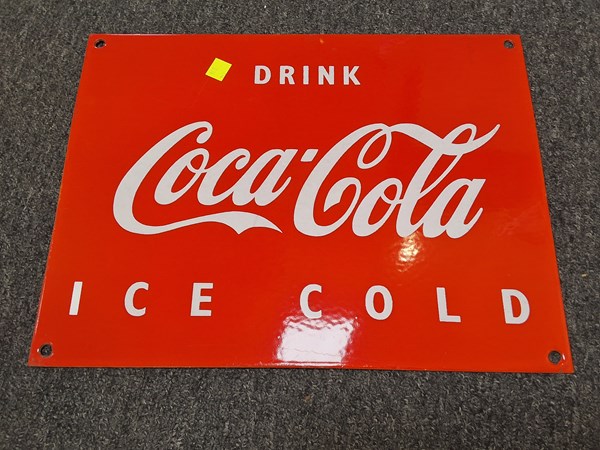 Lot 1098 - VINTAGE STYLE ENAMEL SIGN