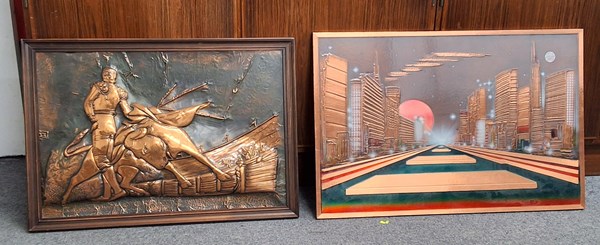 Lot 1123 - COPPER ART