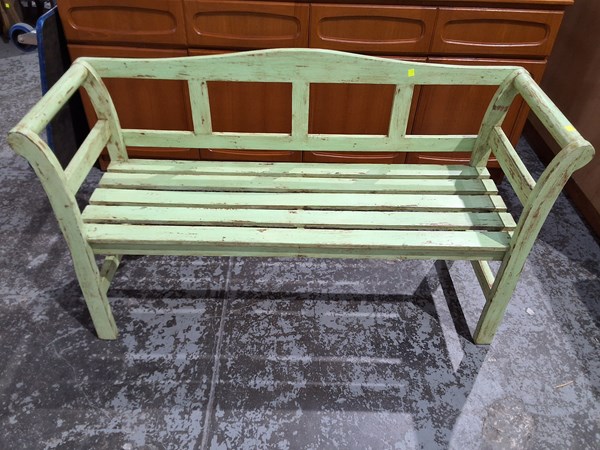 Lot 308 - OUTDOOR BENCH