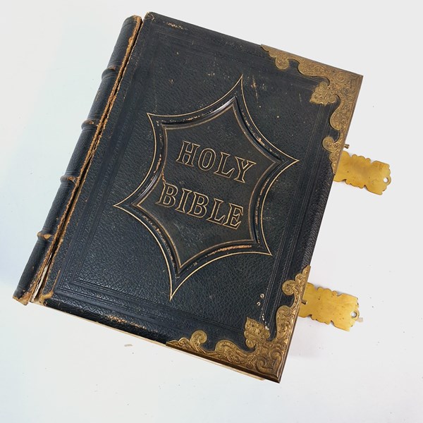 Lot 1201 - FAMILY BIBLE