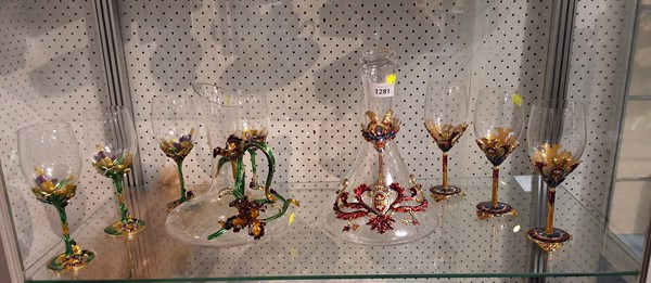 Lot 1281 - TEFFANIA GLASSWARE