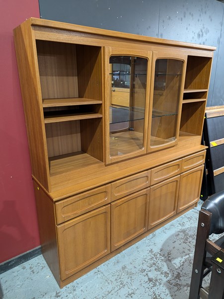 Lot 100 - TEAK HIGHBOARD