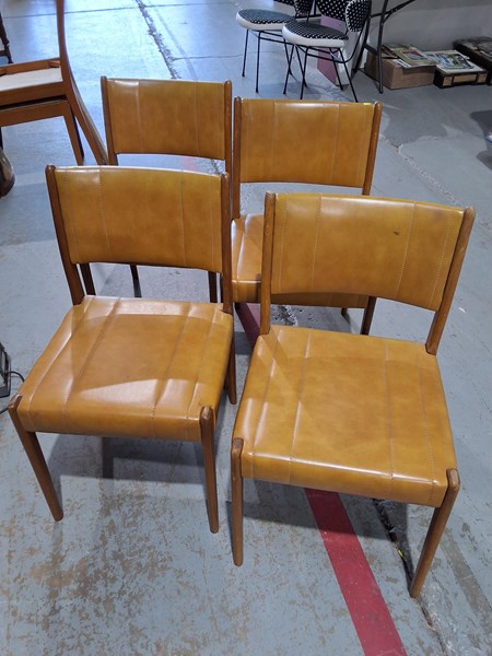 Lot 384 - DINING CHAIRS