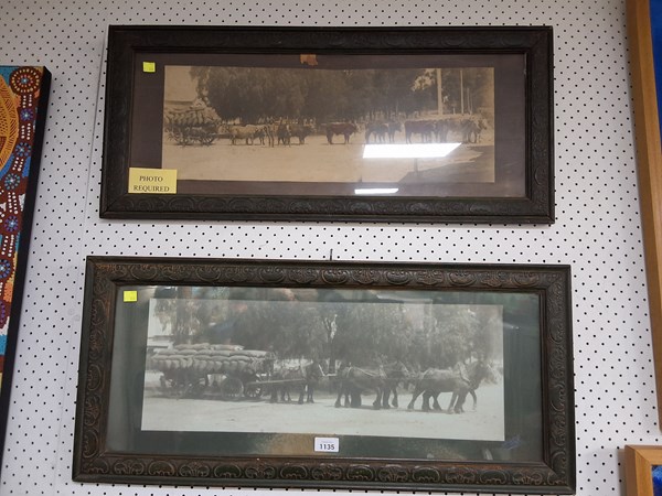 Lot 1135 - FRAMED PHOTOGRAPHS