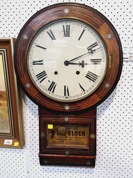 Lot 1108 - WALL CLOCK