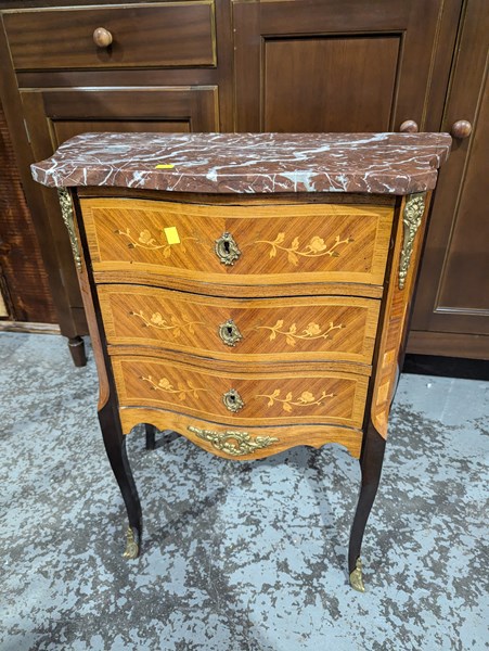 Lot 178 - FRENCH BEDSIDE