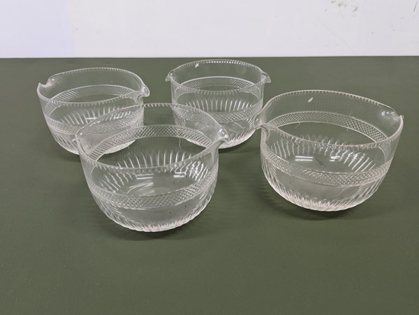 Lot 1343 - GLASS RINSING BOWLS