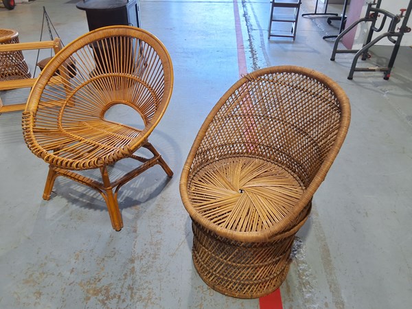 Lot 269 - CANE CHAIRS