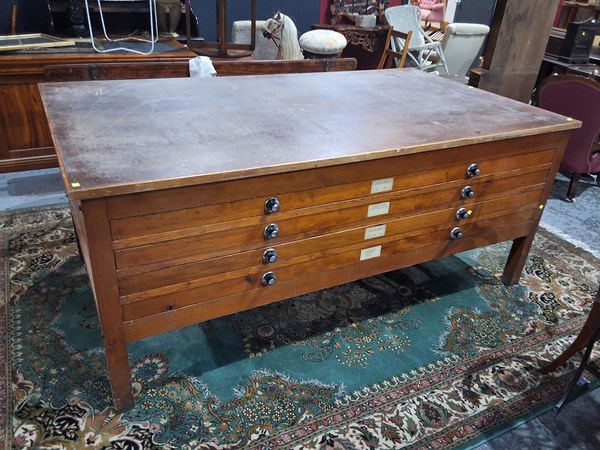 Lot 227 - MAP DRAWERS