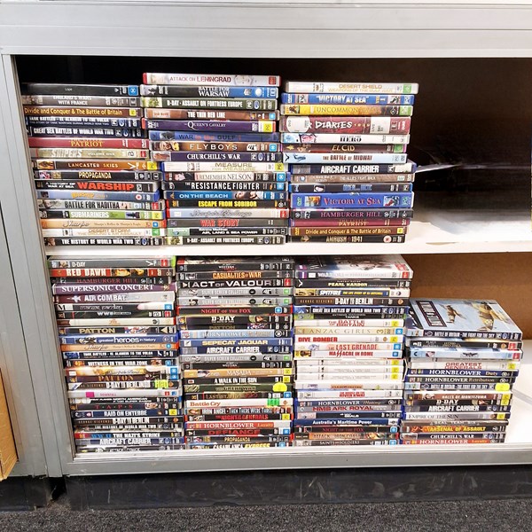 Lot 1301 - MILITARY INTREST DVDS