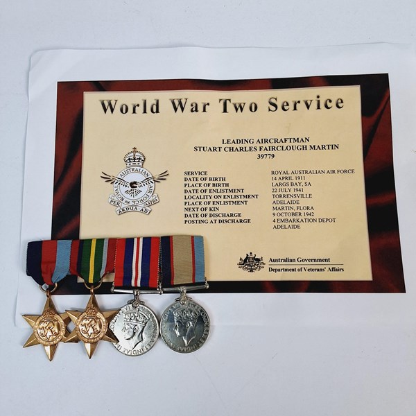 Lot 1078 - SERVICE MEDALS