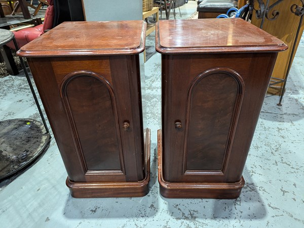 Lot 35 - PAIR OF BEDSIDES