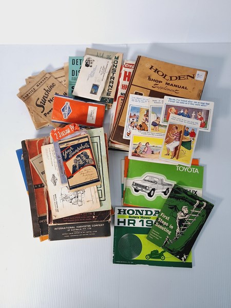 Lot 1143 - AUTOMOTIVE EPHEMERA