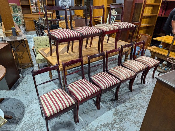 Lot 111 - DINING CHAIRS