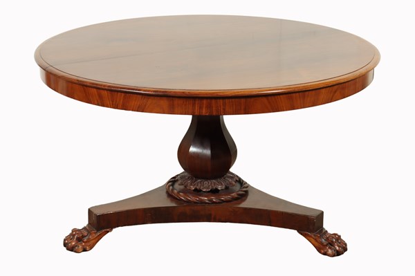 Lot 76 - TILT TOP DINING TABLE