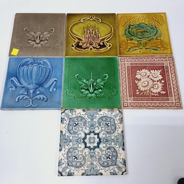 Lot 1192 - FIREPLACE TILES