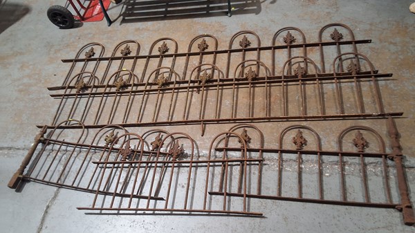 Lot 262 - CEMETRY FENCING