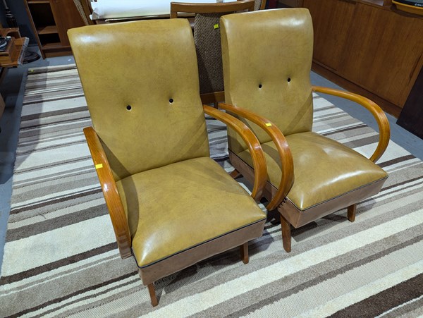 Lot 237 - PAIR OF ARMCHAIRS