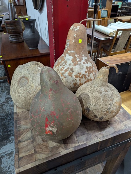 Lot 124 - GOURDS