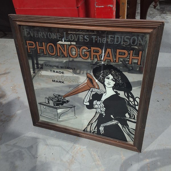 Lot 73 - ADVERTISING MIRROR