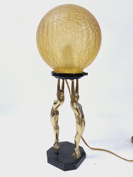 Lot 1384 - LADY LAMP