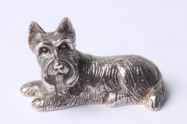 Lot 1012 - SILVER MINIATURE