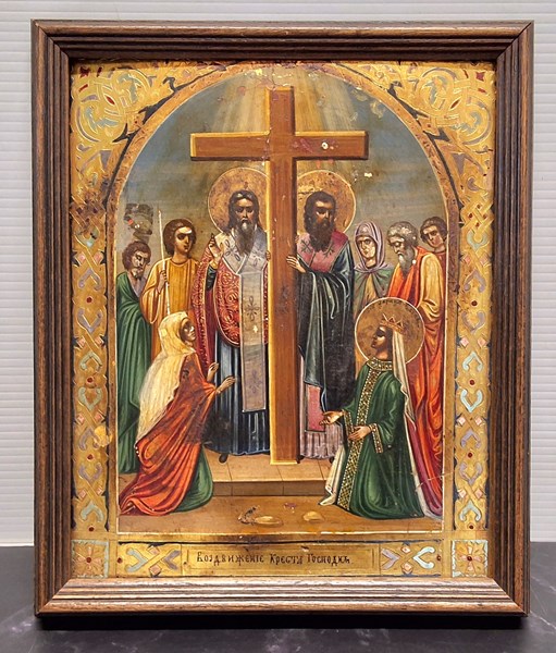 Lot 1191 - RUSSIAN ICON