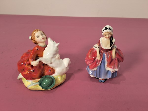 Lot 1209 - ROYAL DOULTON FIGURES (2)