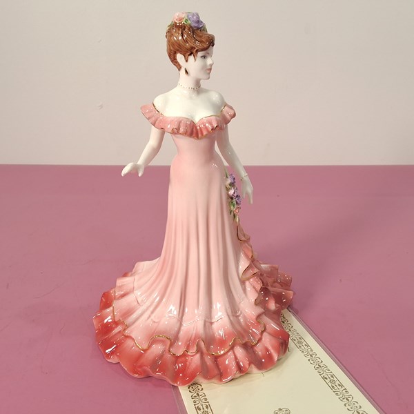 Lot 1182 - COALPORT FIGURE