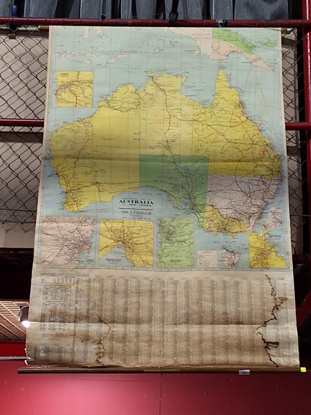 Lot 96 - WALL CHART