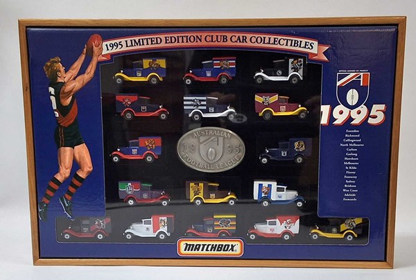 Lot 1424 - AFL MATCHBOX COLLECTABLES