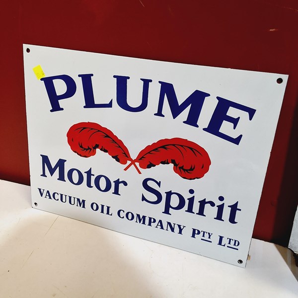 Lot 1245 - VINTAGE STYLE ENAMEL SIGN