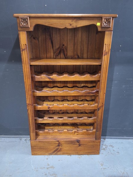 Lot 23 - WINE RACK CABINET