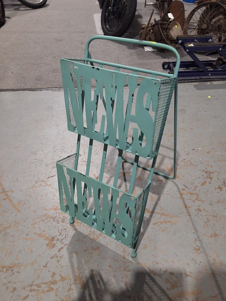 Lot 406 - NEWSPAPER RACK