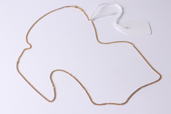 Lot 1046 - GOLD NECKLACE