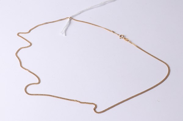 Lot 1047 - GOLD NECKLACE