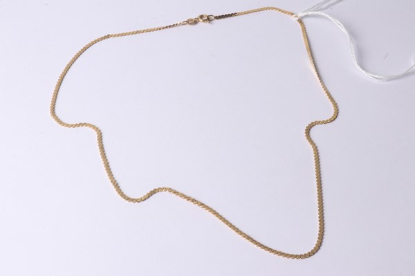 Lot 1050 - GOLD NECKLACE