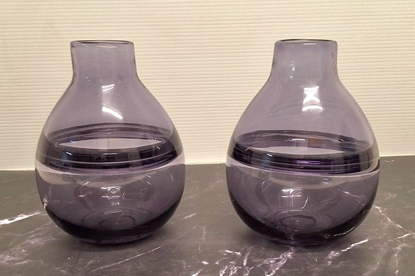 Lot 1347 - STUDIO GLASS VASES