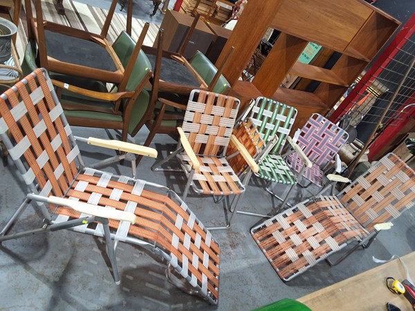 Lot 342 - FOLDING CHAIRS