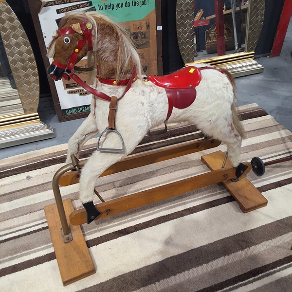 Lot 390 - ROCKING HORSE