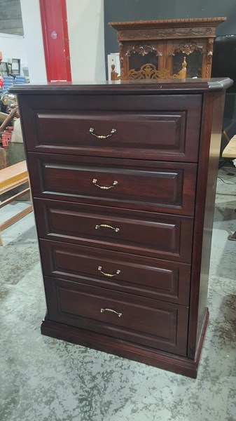 Lot 263 - TALL BOY CHEST