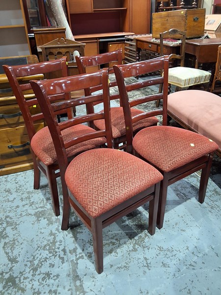 Lot 200 - DINING CHAIRS