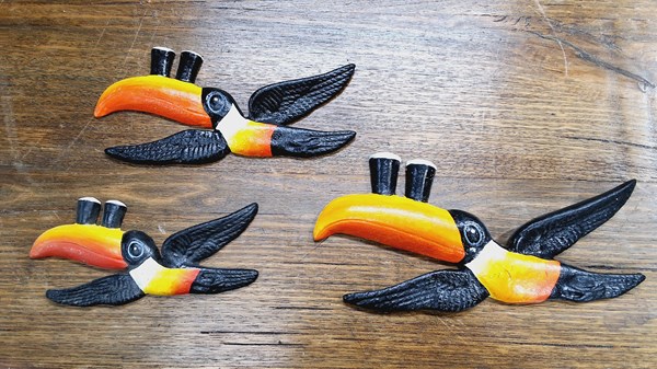 Lot 1265 - WALL BIRDS