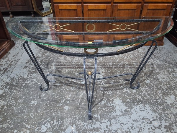 Lot 271 - DEMILUNE TABLE