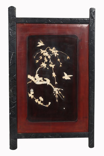 Lot 122 - CHINESE SCREEN PANEL